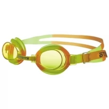 Очки для плавания Atemi, дет,pvc/силикон (жёлт/оранж), S305