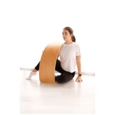 Балансировочная доска платформа для фитнеса, йоги, гимнастики, балансборд женский тренажер, без коврика (900*330*15)