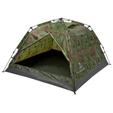 Палатка двухместная JUNGLE CAMP Easy Tent Camo 2, цвет: зеленый/серый