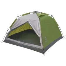 Палатка двухместная JUNGLE CAMP Easy Tent 2, цвет: зеленый/серый