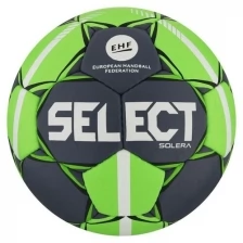 Мяч гандбольный Select Solera Ihf №3, сер/лайм (3)