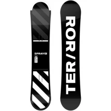 Сноуборд TERROR 2021-22 - SPRAY, ростовка 160, цвет:Черный
