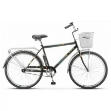 Дорожный велосипед Stels Navigator-200 Gent 26” Z010 рама 19”, цвет оливковый, KL000014766