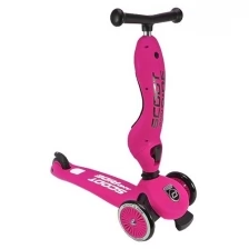 Детский трехколесный самокат с сиденьем Scoot&Ride HighwayKick 1 (Seat), Голубика, 1643755
