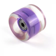 Колесо для пенниборда со светодиодами фиолетовый