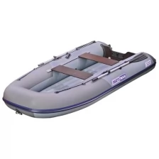 Надувная лодка Boatsman BT320A с НДНД серо-графитовый