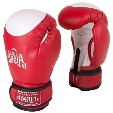 Боксерские перчатки BC-BBG-01 красный 6 oz