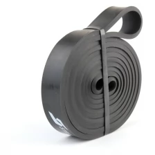 Эспандер для фитнеса замкнутый Start Up NY black 208*2,1*0,45 см (нагрузка 10-30кг)