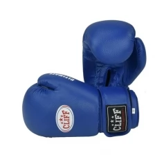 Перчатки боксерские CLIFF INFINITY PVC, синий, 6 (oz)