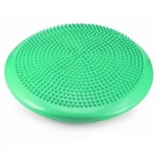 Подушка балансировочная, диск массажный балансировочный CLIFF 35см, зеленый