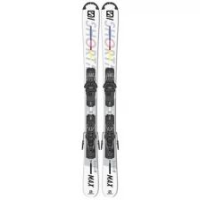 Горные лыжи Salomon Shortmax 125 + M10 GW L80 White/Silver (21/22) (125)