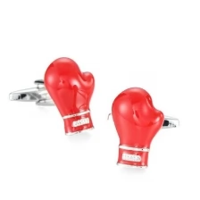 Запонки боксерские перчатки
