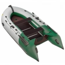 Лодка ПВХ Тритон 335 Plus (без цвета) серый/зеленый