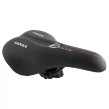 Седло для велосипеда SADDLE 3026 245х170 мм. спортивное, черное