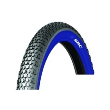 Покрышка для велосипеда 20 × 1,90 дюймов (50-406), синяя, SRC