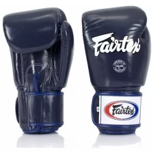 Боксерские перчатки Fairtex Boxing gloves BGV1 Blue 16 унций