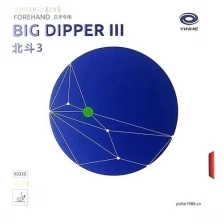 Накладка для настольного тенниса Yinhe Big Dipper III (3) 38 Black 9035S-38, Max