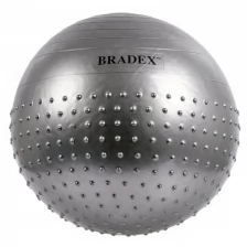 Мяч для фитнеса, полумассажный «ФИТБОЛ-65» SF 0356 BRADEX