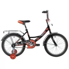 Детский велосипед NOVATRACK Urban 18 (2020) Черный