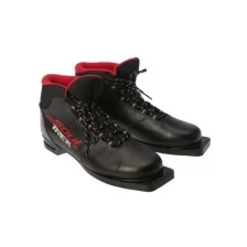 Ботинки лыжные ТRЕК Soul NN75 ИК, цвет чёрный, лого красный, размер 32