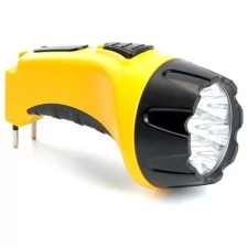 Фонарь аккумуляторный, 7 LED DC (свинцово-кислотная батарея), желтый, TH2294 (TH93B)