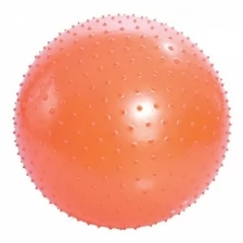 Мяч гимнастический игольчатый М-175, диаметр 75см, оранжевый Тривес