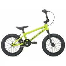 Детский велосипед Format Kids BMX 14, год 2021, цвет Зеленый