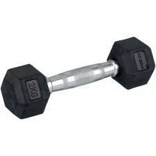 Гантель шестигранная обрезиненная Harper Gym Pro Series NT162 2 кг