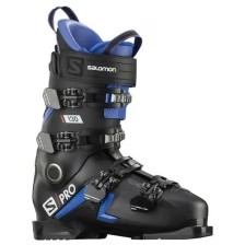 Горнолыжные ботинки Salomon S/Pro 130 Black/Race Blue (20/21) (25.5)