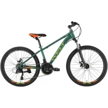 Подростковый велосипед Welt Peak 24 D (2022) 24 Зеленый