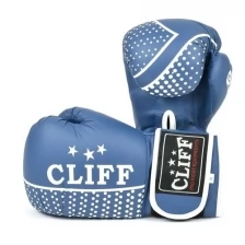 Перчатки боксерские CLIFF KNOCKOUT MICROFIBER, красные, 12 (oz)