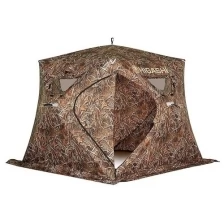 Зимняя палатка куб Higashi Camo Pyramid Pro DC трехслойная