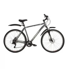 Велосипед взрослый Foxx 29SHD.AZTECD.18GR2 серый