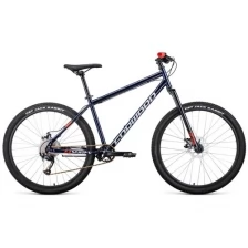 Велосипед взрослый Forward SPORTING 27,5 X D темно-синий/красный (RBK22FW27889)
