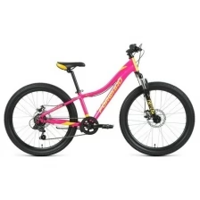 Велосипед для подростков Forward JADE 24 2.0 D розовый/золотой (RBK22FW24746)