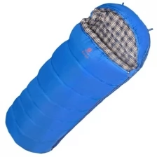 Спальный мешок BTrace Broad (серый/синий) правый