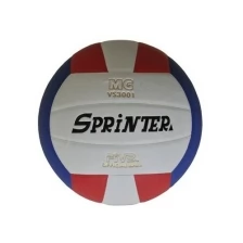 Мяч волейбольный/Мяч пляжный/Мяч для волейбола/Волейбольный мяч SPRINTER VS3001. Цвет бело-сине-красный, размер: 5.