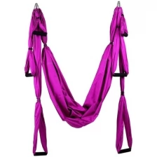 Гамак для йоги 250 x 140 см, цвет фиолетовый