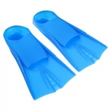 Ласты для плавания размер 30-32, цвет синий ONLITOP 4136096 .