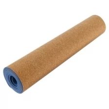 Коврик для йоги 183 x 61 x 0.6 см, цвет синий