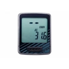 BCP-16W Велокомпьютер BBB DashBoard (12 функций) черный-серый