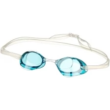 Очки для плавания Atemi, старт., зерк., силикон, (голубой), R302m 00000098132